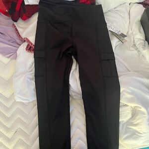 Black High-Waisted Leggings